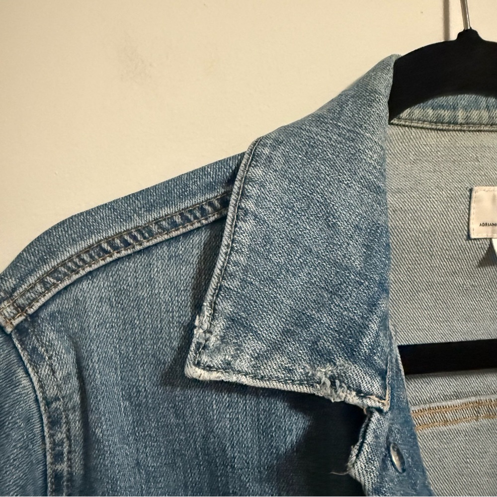 AG Oversized Nancy Jacket in 17 Years Grunge Small - Picture 6 of 12